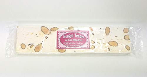 Barre Nougat Tendre 100G - Nougat de Montélimar à la Vanille