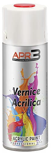 APR3 S4003002 - Smalto Acrilico Spray Multiuso, Rosso Carminio, 400 ml, 1 Pezzo