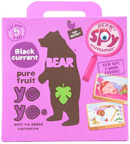 Bear Snacks de frutas (grosella negra Yoyos 2 x 5pk)