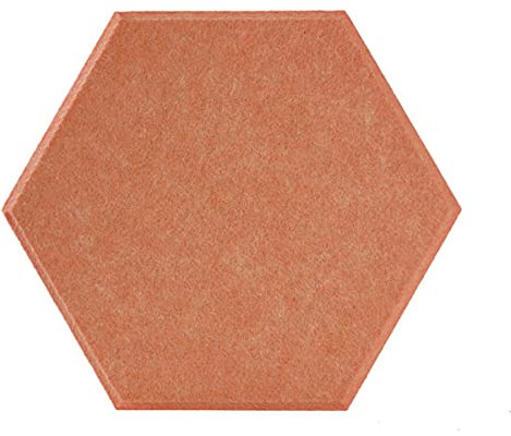 Plaques insonorisantes 12 Pcs Panneau Acoustique Insonorisation Stickers Muraux Home Studio Isolation Bruit Déco Porte/Chambre à Coucher-Chine, 12-Café Au Lait, 1,2 cm Haute Densité, Grand hexagone