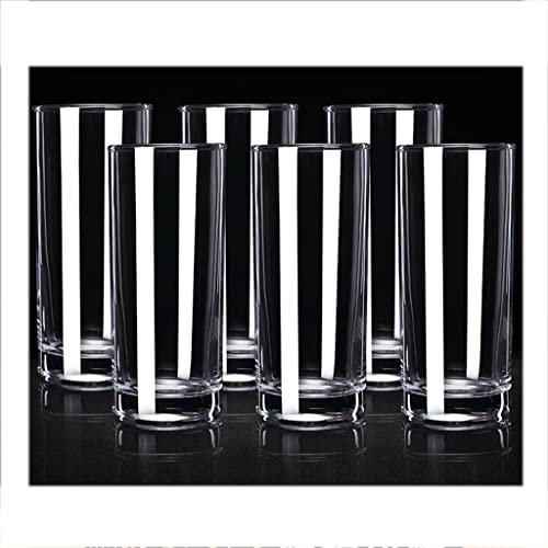 Tasse A Cafe Design sans Anse, Tasse Verre De 6, Tasses Transparentes Cafe, Tasse Originale À La Maison Et De Cuisine, Gobelets À Boire, Tasses À Thé, Tasse De Thé Vert Et Mug, Taille Facultative