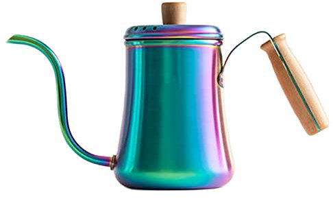 OQHAIR Portable Coffee Pot Reusable Stainless Steel Turkish Coffee Pot Suitable for Various Gas Cooker Induction Cooker Electric Pottery Stove Etc