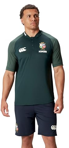 Canterbury herr brittiska och irländska lejon polo-t-shirt, scarab, X-Small