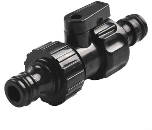 for 1Pc Shut-Off Valve, Garden Hose Pipe Inline Tap 1/2 Shut Off Valve Fitting Connector Removable, for Gardening Irrigation, Balcony Watering Flowers, Washing The Car