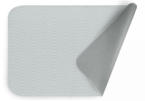 Castejo Inkontinenzauflage, Matratzenschutz, Matratzenschoner, wasserdicht & waschbar Farbe grau/hellgrau Größe 75x90cm Castejo (1)