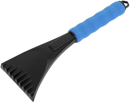 Partuto 1Pc 280X95X25Mm Gratte-Givre Universel Voiture - Dégivreur Neige SUV, Camion,Pare-Brise, Vitre Latérale, Anti-Choc Portable - Plastique Bleu Pelle À Neige Déneigement Désembuage