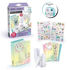 Photo Creator Instant Print Photo Album, stores 65 instant print photos, kids camera album