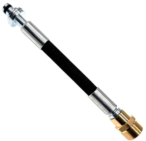 M&M Smartek Stecknippel Adapter 11mm Stecker 3x Scheibe beweglich 11mm AVS | Verbindet HD-Reiniger, Pistole, Schlauch oder Zubehör; passend für Kärcher, 11mm AVS, 11mm Stecker 3x Scheibe beweglich.
