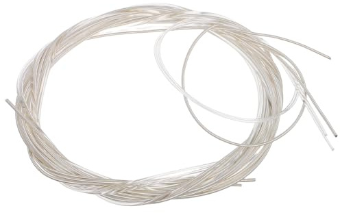 Cabilock Klassische Gitarrensaiten Nylon Satz für Akustische Gitarre mit Reinem Klang und Tragbarem Design Geeignet zum Spielen und Musiklernen Weiß
