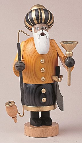 Rudolphs Schatzkiste Smoking figure Melchior 22 cm smoke figure Räuchermännel smoking man Erzgebirge