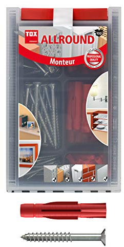 TOX Standard Assortment Allround Monteur132 pcs, 094901081