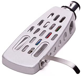 analogis Headshell für Plattenspieler HS-12 Systemträger, Silber