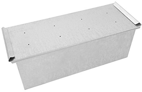 Stampo pane in cassetta o pan carrè - Dimensione Cm 20 x 10 h 10-500 Gr di impasto circa