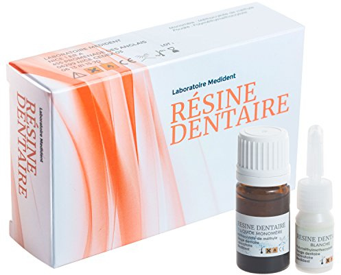 Résine Dentaire Blanche pour prothèses dentaires