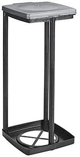 Sunware Quadra Müllsackbehälter - 120L - Metalff./Schwarz