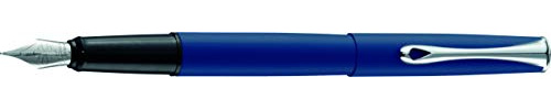 DIPLOMAT - Füllfederhalter Esteem Blau Matt - Schick und elegant - 5-Jahre-Garantie - Blau Matt