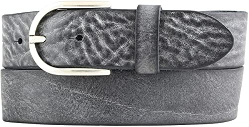 BELTINGER Damen-Gürtel aus weichem Vollrindleder Vintage-Look 4 cm | Jeans-Gürtel für Damen 40mm | Ledergürtel Used-Look