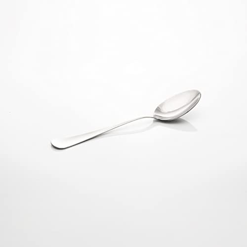 zanetti Lot de 12 cuillères à soupe en acier inoxydable 18/C, modèle Boston, fabriqué en Italie