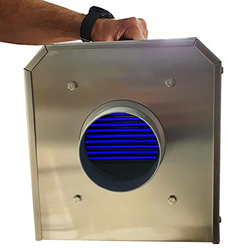 Generador de Ozono Portatil 8000 mg/h- Purificador Desinfectante Aire - Maquina Ozono - Ozonizador - Aparatos para purificar aire - Temporizador Canalizaciones - Neutralizador olores Humo Ambientador