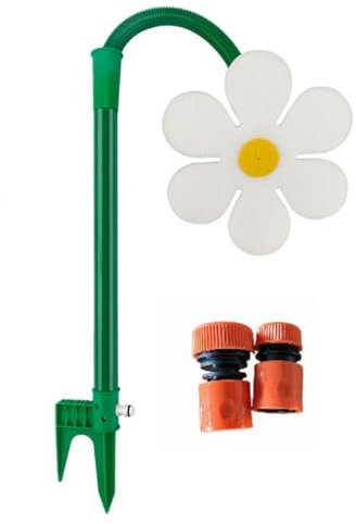Tanzender Gänseblümchen-Sprinkler, verrückter tanzender Blumen-Wassersprinkler, lustiger tanzender Gänseblümchen-Sprinkler mit Sonnenblumen, tanzender verrückter Sonnenblumen-Sprinkler, Bewässerungssp