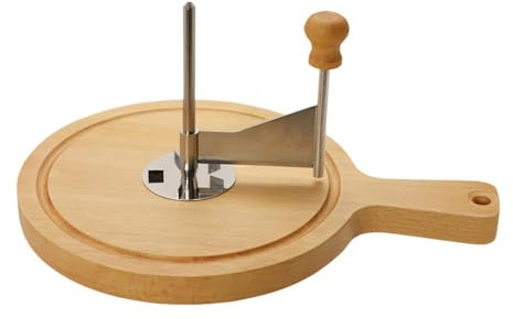 Fenteer Rizador de Queso Cortador de Queso Accesorios de Cocina, para Ruedas Máquina de Afeitar de Queso Antideslizante Trituradora de