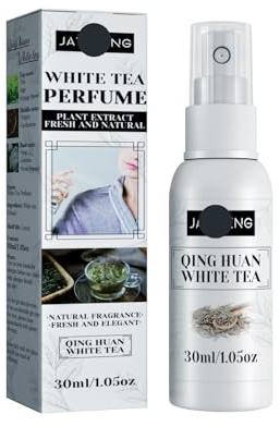 Perfume En Aerosol De Té Blanco: Fragancia Corporal De Larga Duración Y Eliminador De Olores.(2PCS)