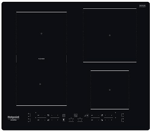 HOTPOINT ARISTON HB 3160C NE - Piano Cottura Induzione 4 Fuochi, Piastra Induzione, 9 Livelli Potenza e Funzione Booster Cottura Rapida, Timer Integrato - Elettrodomestici Cucina, 59Lx5,4Hx51P