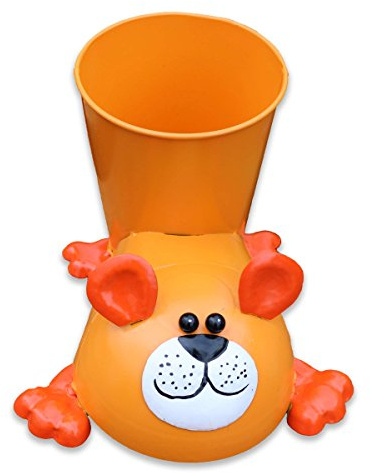 Gall&Zick Pflanztopf Blumentopf Übertopf Garten Dekoration Tier Geschenkidee (Auswahl) (Katze)