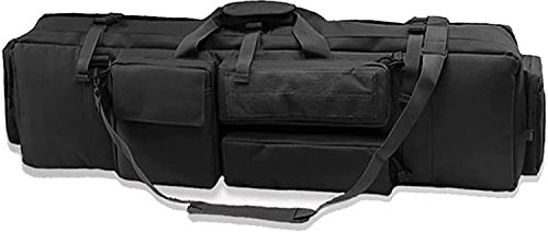 ACEXIER Taktische Waffentasche für M249 Militärarmee Airsoftgewehr Tragetasche CS Jagd Schießen Paintball mit tragbarem Schultergurt