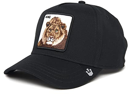 Goorin Bros. King Twill Lion Black Snapback Cap - One-Size