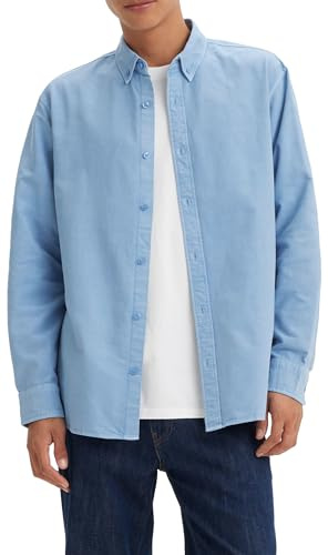 Levi'S Camisa auténtica con Botones para Hombre, Allure Garment Dye, XL