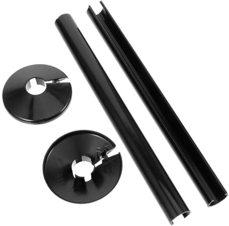 Uonlytech 1 Set Warmwasserbereiter Dekorative Abdeckung Sanitär Abdeckplatten Heizkörperrohrabdeckungen Kunststoff Kragenabdeckung Für Wandrohr Dekorative Abdeckung