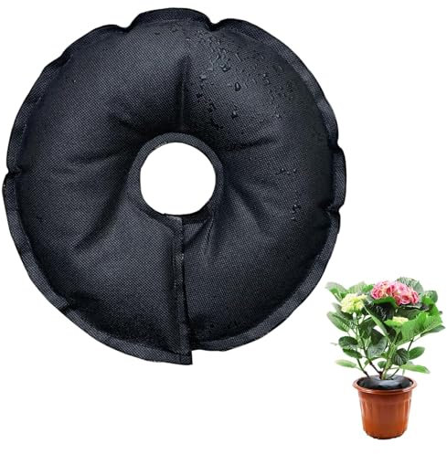 Anello di Irrigazione 30cm con Sacchetto d'Acqua | Sistema di Irrigazione Automatica per Piante in Vaso | Fino a 30 Giorni di Autonomia (Interno) | Sacchetto di Irrigazione e Riserva di Umidità