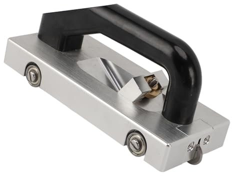 Rainureuse à Roues de Type U, Outil Manuel de Traction de Fente en Alliage D'Aluminium, Outil Manuel de Traction à Largeur de Fente Réglable pour Revêtement de Sol en Plastique PVC