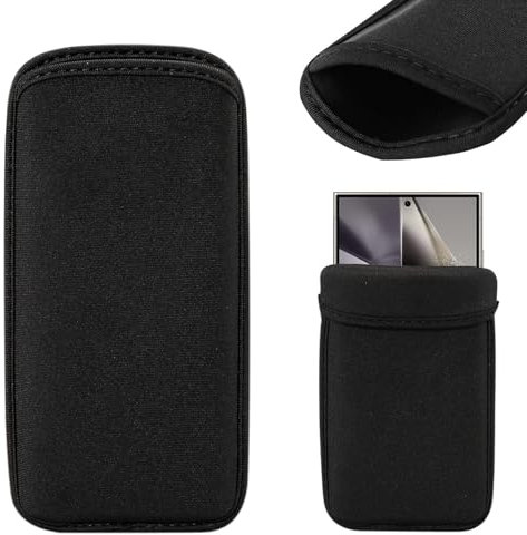 Handytasche für Smartphones, Neopren Handy Hülle für Herren Damen, Universal Handy Tasche Handysocke Handy Zubehör Beutel Smartphone Tasche Sleeve für iPhone Samsung Galaxy Google Pixel, 10.5*19.5 cm