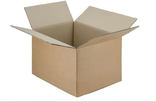 Varzi desde 1956 - Cajas de cartón de doble onda, 40 x 30 x 35 cm, resistentes y duraderas – Cajas para mudanzas y embalajes – Varzi desde 1956 (5 unidades)
