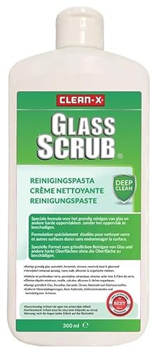 Clean-x Glass Scrub Pasta detergente 300 ml