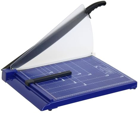 Oypla Professional Grade A3 Guillotine With Safety Guard - Blue