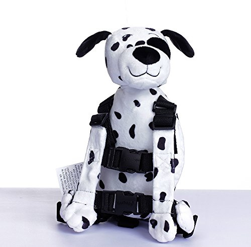 Berhapy 2 in 1 Monkey Toddler Safety Harness Backpack Children's Walking Leash Strap (spot Dog)