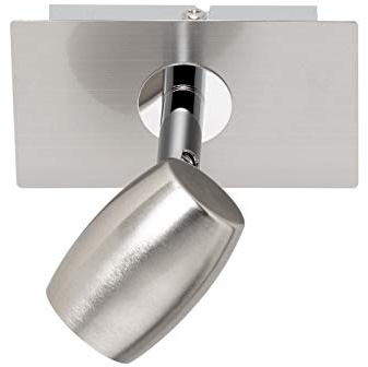 Trio Leuchten Wandspot 803000107 Michael, Metall Nickel matt, exkl. 1 x GU10