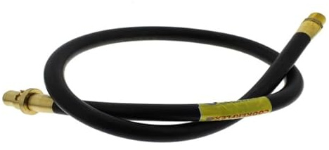 Straight Gas Cooker Hose 4ft x 1/2 Bayonet Gas Approved
