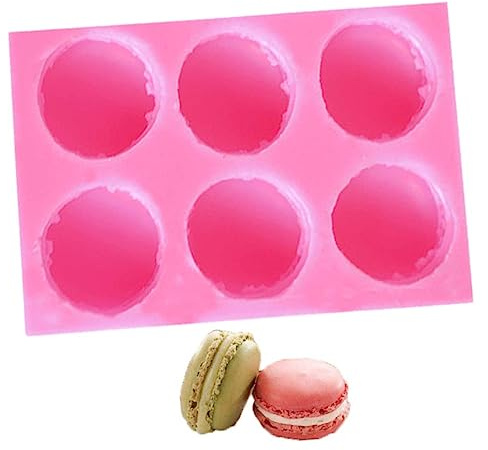 OUNONA Macaron Mold Silicone Baking Mold for Cake Decorating DIY Candy Silicone Chocolate Mould