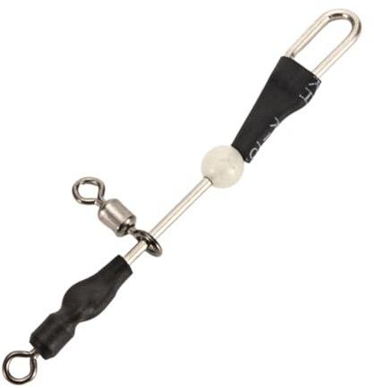 Fiorky 5 Piezas Conectores Giratorios con Rodamientos de Bolas Conector Giratorio Fora Pesca Conectores de Pesca de Conexión Rápida Señuelos de Pesca de Alta Resistencia Giratorios Fora Pesc