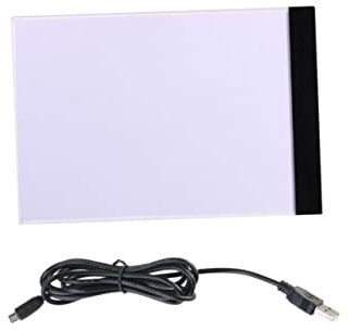 TEHAUX Light Table Backlit Copy Board Led Light Box for Tracing Artcraft Drawing Thin Pad Copy Lightbox USB Cable for Sketching for Art Design and Craft Projects