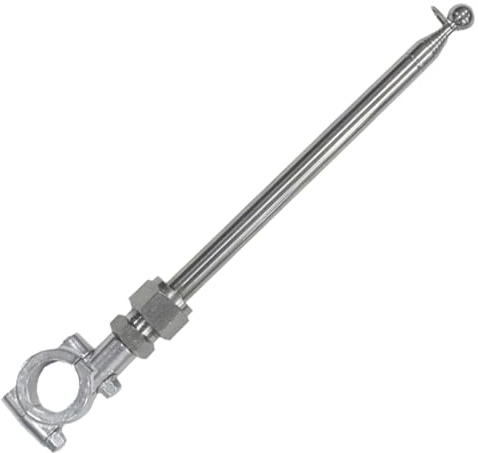 Flaggstångsfäste, flaggstång för styre, teleskopisk flaggstång för motorcykel, motorcykelflaggstång med aluminiumlås, motorcykelflaggmontering för långa åkturer, stadens pendlingsflaggfäste,