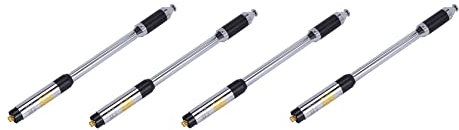 Eoslcusmvl 4X RH770 Doble Banda 144 / 430MHz de Alta Ganancia Antena Telescopica SMA-Hembra para UV-5R UV-82-888S Intercomunicador RH-770