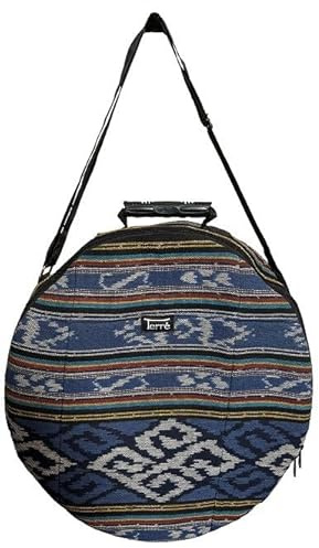 Terré Shamandrum - Bolsa de transporte para tambor de chamán (45 cm de diámetro), color azul
