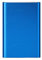 Disque dur externe portable USB 3.0 de 1 To - 2,5 - Boîtier compact en métal - Transfert de données haut débit - Bleu - Pour PC et ordinateur portable