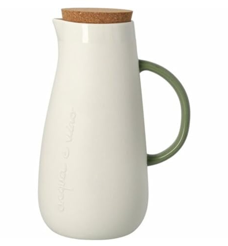 räder Krug „Acqua e vino“ – Karaffe aus Steinzeug – Cucina Italiana Kollektion