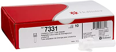 Hollister Urostomy Drain Tube Adapter 7331, 10 Ct